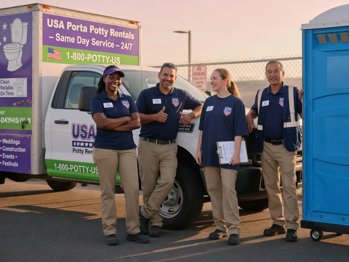 Porta Potty Rental company in Rougon, LA