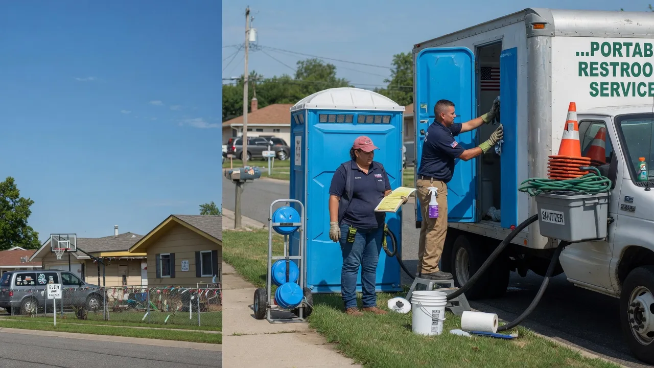 Portable Toilet Rental in Rougon, LA near me